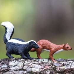 Safari Ltd 100411 Skunks  6,9x2,5x6cm - 5