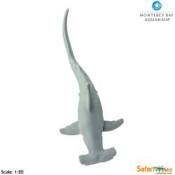 Safari Ltd 210702 Rekin młot w skali 1:20   23 x 6,5cm - 4