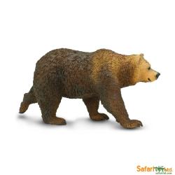 Safari Ltd  181329 niedźwiedź Grizzly   12x5cm - 2
