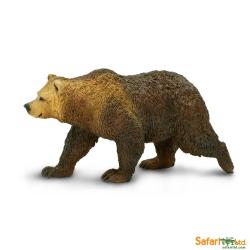 Safari Ltd  181329 niedźwiedź Grizzly   12x5cm - 1