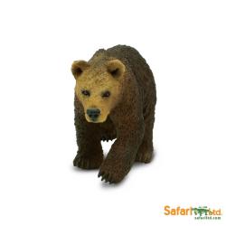 Safari Ltd 181429 niedźwiedź Grizzly młody  7,5x3,5cm - 2