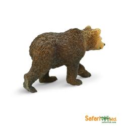 Safari Ltd 181429 niedźwiedź Grizzly młody  7,5x3,5cm - 5