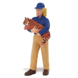 Safari Ltd 226929 Opiekunka zwierząt Janet z tygrysem 9, - 1