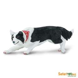 Safari Ltd 254529 Pies rasy Border Collie  12,5x4,5cm - 1