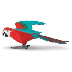 Safari Ltd 263929 Ara czerwona - papuga  11,5 x9cm - 1