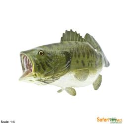 XL Safari Ltd 265629 Bass wielkogębowy   15 x 7,25cm  skala 1:4 - 2