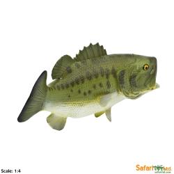 XL Safari Ltd 265629 Bass wielkogębowy   15 x 7,25cm  skala 1:4 - 4