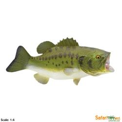 XL Safari Ltd 265629 Bass wielkogębowy   15 x 7,25cm  skala 1:4 - 1