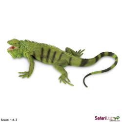 XL Safari Ltd 267729 Legwan zielony 28x14cm  skala 1:4,3 - 1