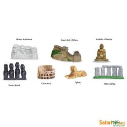 Safari Ltd 678204 słynne budowle świata 7 szt. w tubie - 4