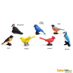 Safari Ltd 678304 Małe ptaki 7 szt. w tubie - 3