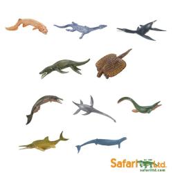 Safari Ltd 682404 Zwierzęta prehistoryczne morskie 10szt. w tubie - 2