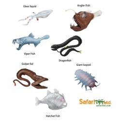 Safari Ltd 688104 zwierzęta morskie głębinowe w tubie - 3