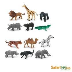 Safari Ltd 695004 zwierzęta dzikie 12 szt. w tubie - 3