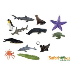 Safari Ltd 695104 Zwierzęta oceaniczne 12 szt. w tubie - 3
