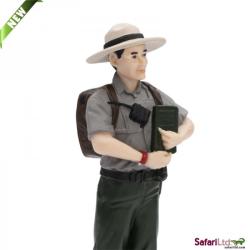 Safari Ltd 821329 Jim strażnik parku  10cm  skala 1:18 - 2