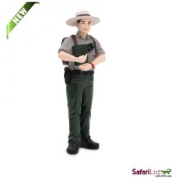 Safari Ltd 821329 Jim strażnik parku  10cm  skala 1:18 - 1