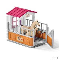 Schleich 42369 Zagroda dla koni stajenny +konie arabskie (SLH 42369) - 6