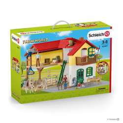 Schleich 42407 Dom wiejski ze stajnią i zwierzętami (GXP-654473) - 9