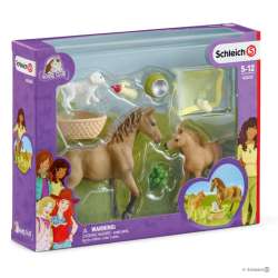 Schleich 42432 Zestaw piel Quarter +źrebię - 2