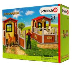 Schleich 72116 Zestaw boksów dla koni (SLH 72116) - 1