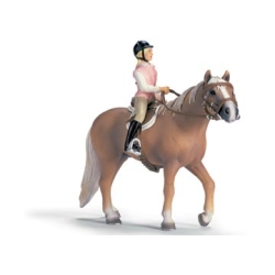 SCHLEICH DŻOKEJKA - ZESTAW DO JAZDY KONNEJ 42021 (bez konia) - 1