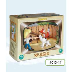 TISSOTOYS Zestaw Reksio mały i chłopiec -w pudełku (21013-14) - 1